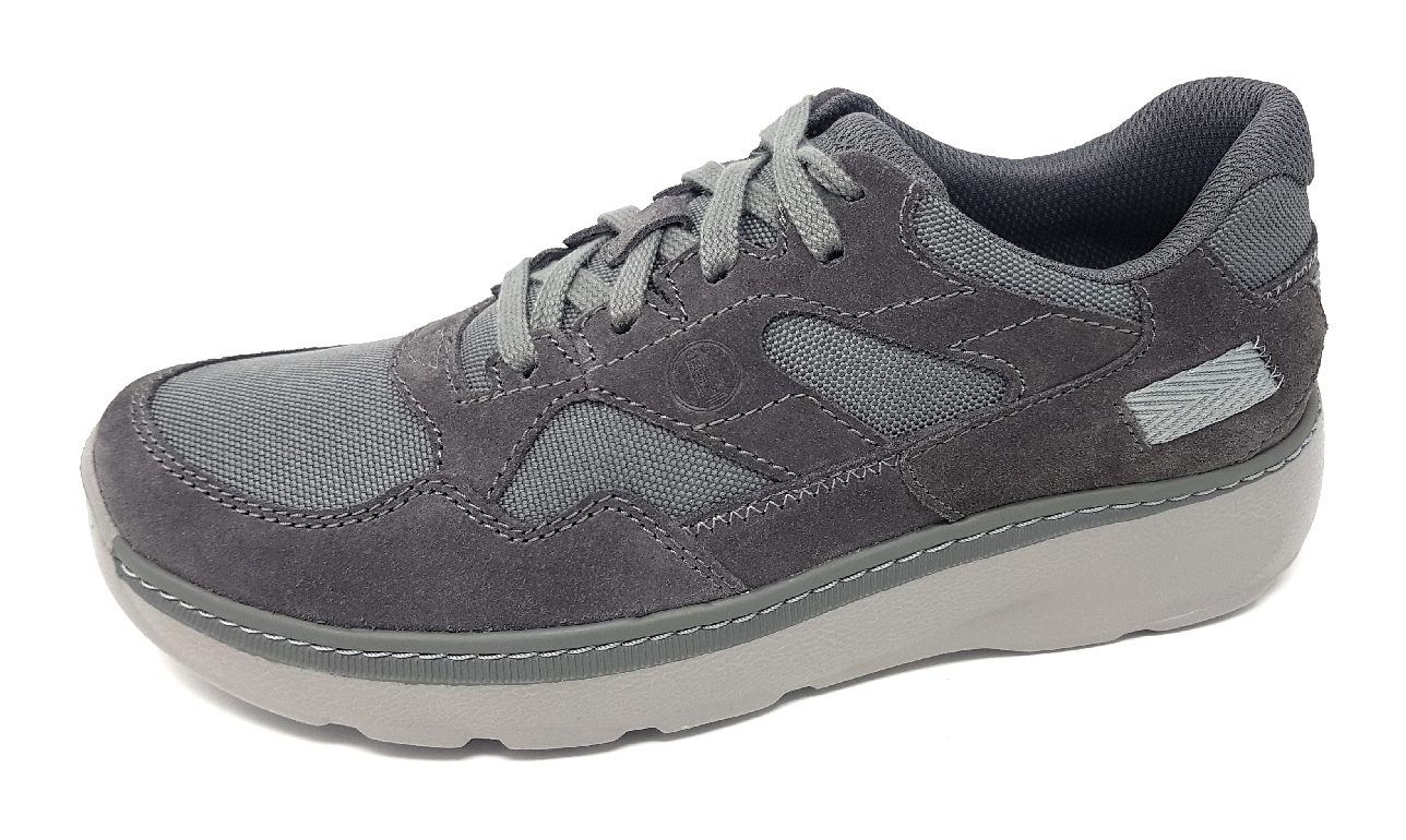 Clarks Charlite Tor 261714647 Grau Dark Grey combi
