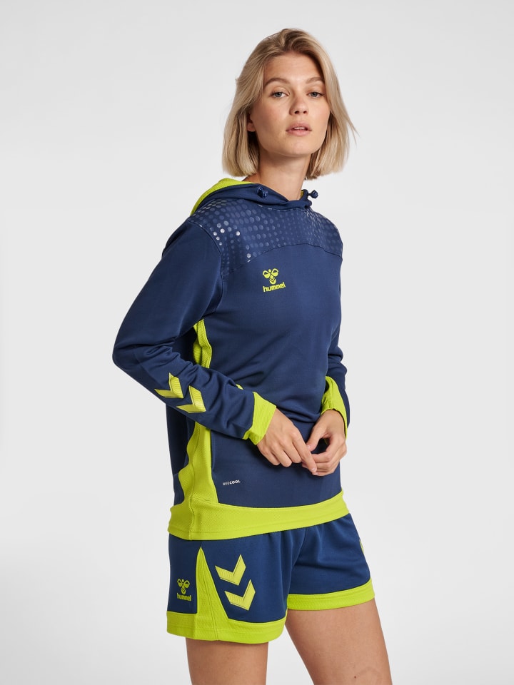 Hummel Hummel Verstellbare Taille Kapuzenpullover Hmllead Damen in DARK DENIM günstig kaufen