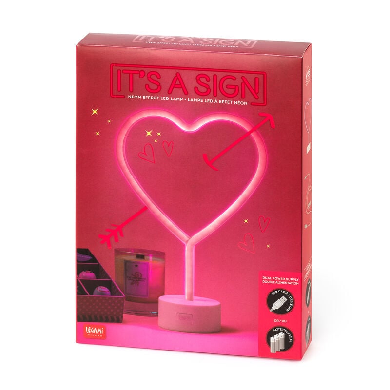 LED lampa s neónovým efektom - It'sa Sign