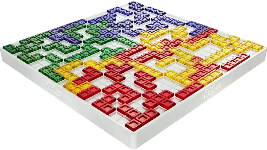 Mattel Games Blokus, Gesellschaftsspiel, Strategiespiel, Kinderspiel
