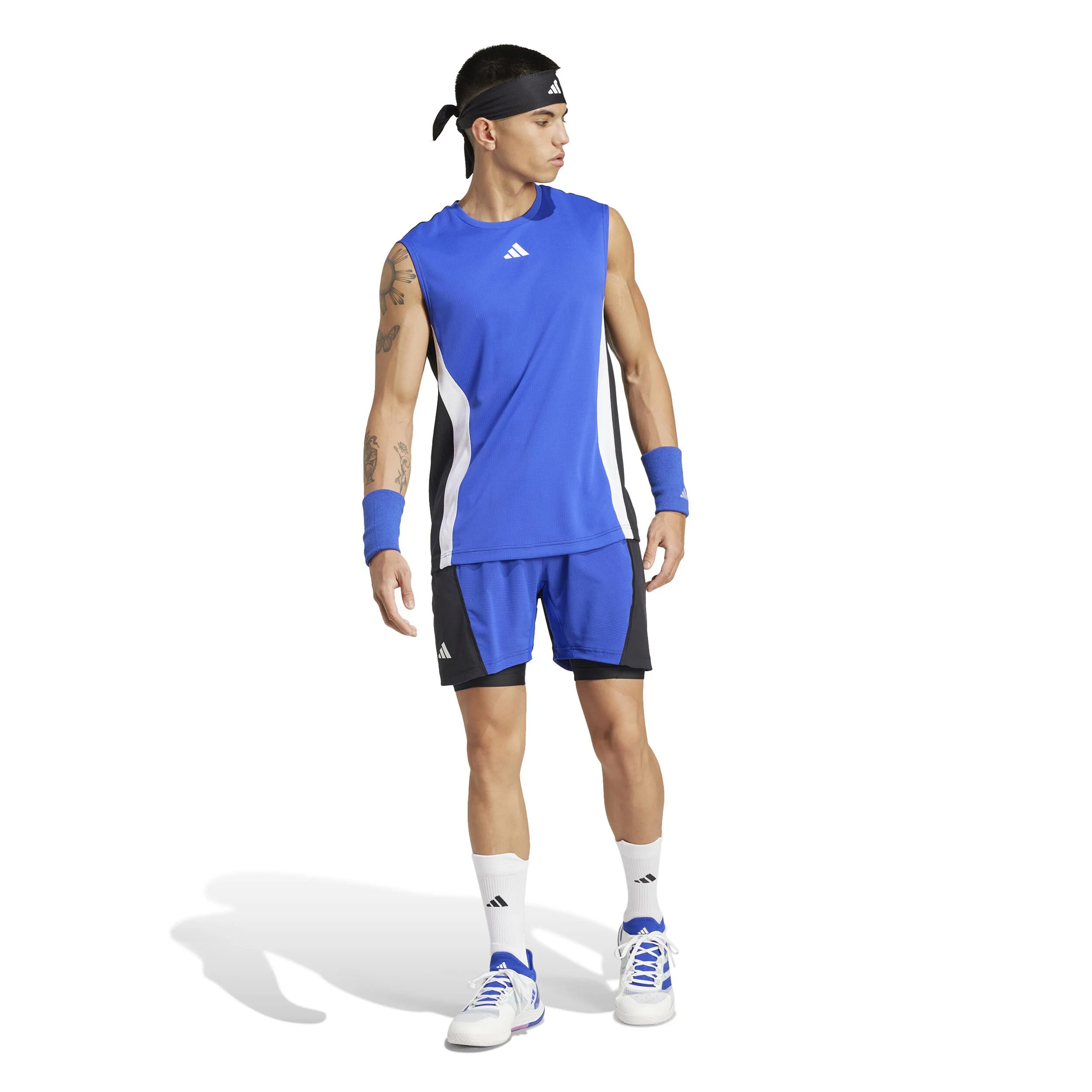 Pro Tank-Top Herren - Blau, Mehrfarbig