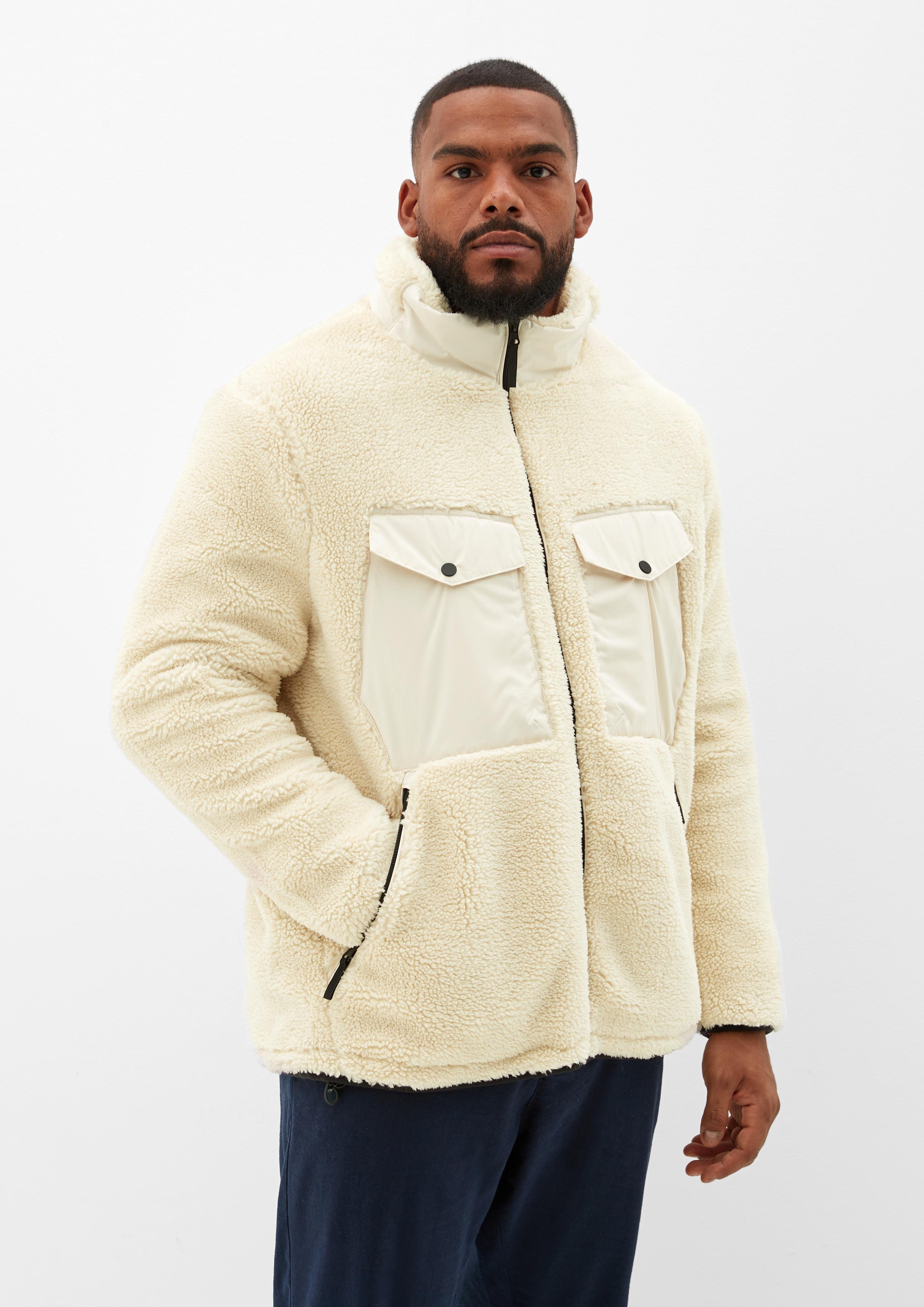 Jacke aus Teddyplüsch  2119714-0705