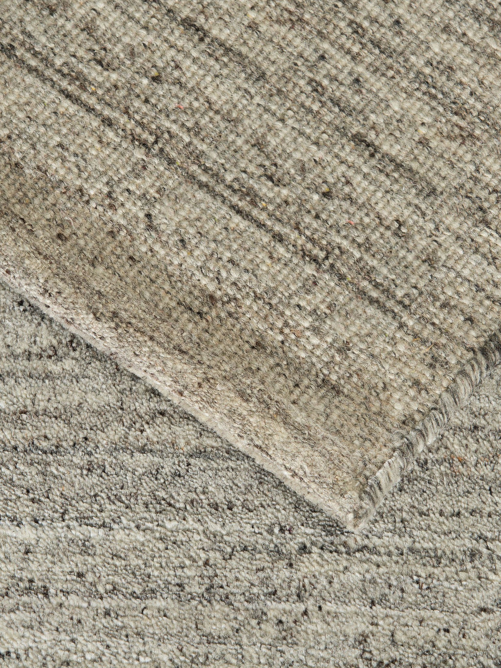 Samnapur Woll-Teppich, Dark Grey