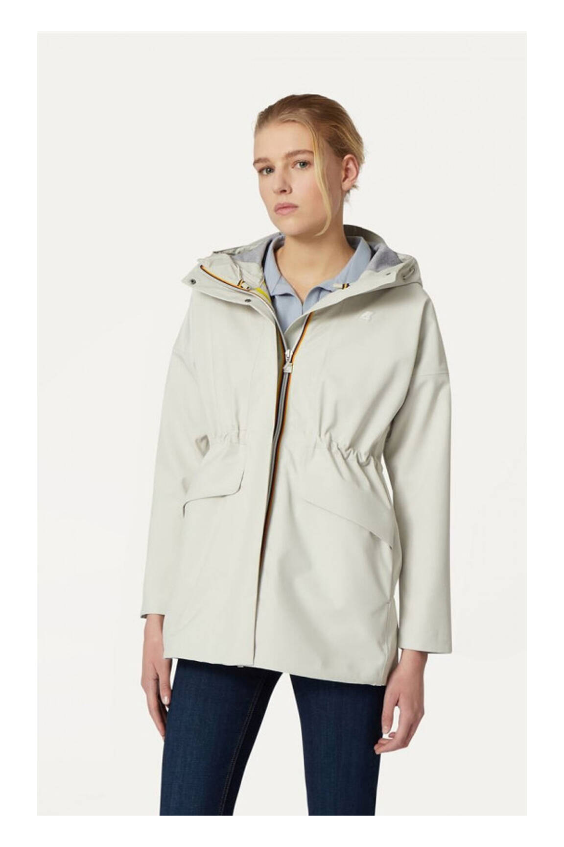 K Way Parkas Femme couleur beige