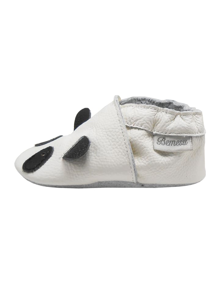 Yalion Baby Krabbelschuhe in Mit Ohren Weiß günstig kaufen 17/18