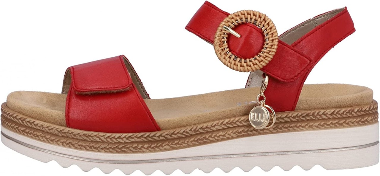 REMONTE Klassische Sandalen rot