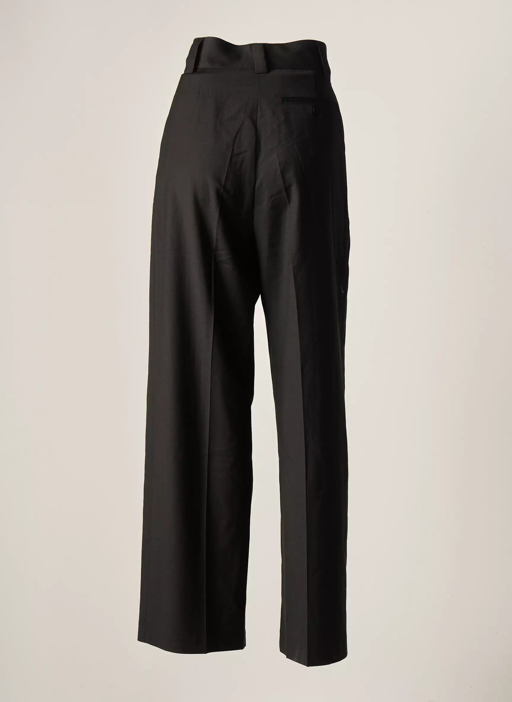 Yugen Pantalons Larges Femme couleur noir