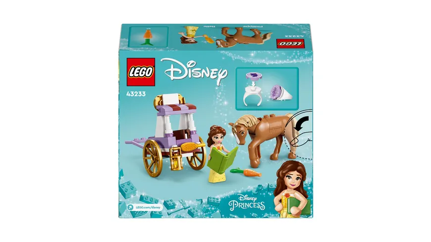 LEGO ǀ  Princess 43233 Belles Pferdekutsche