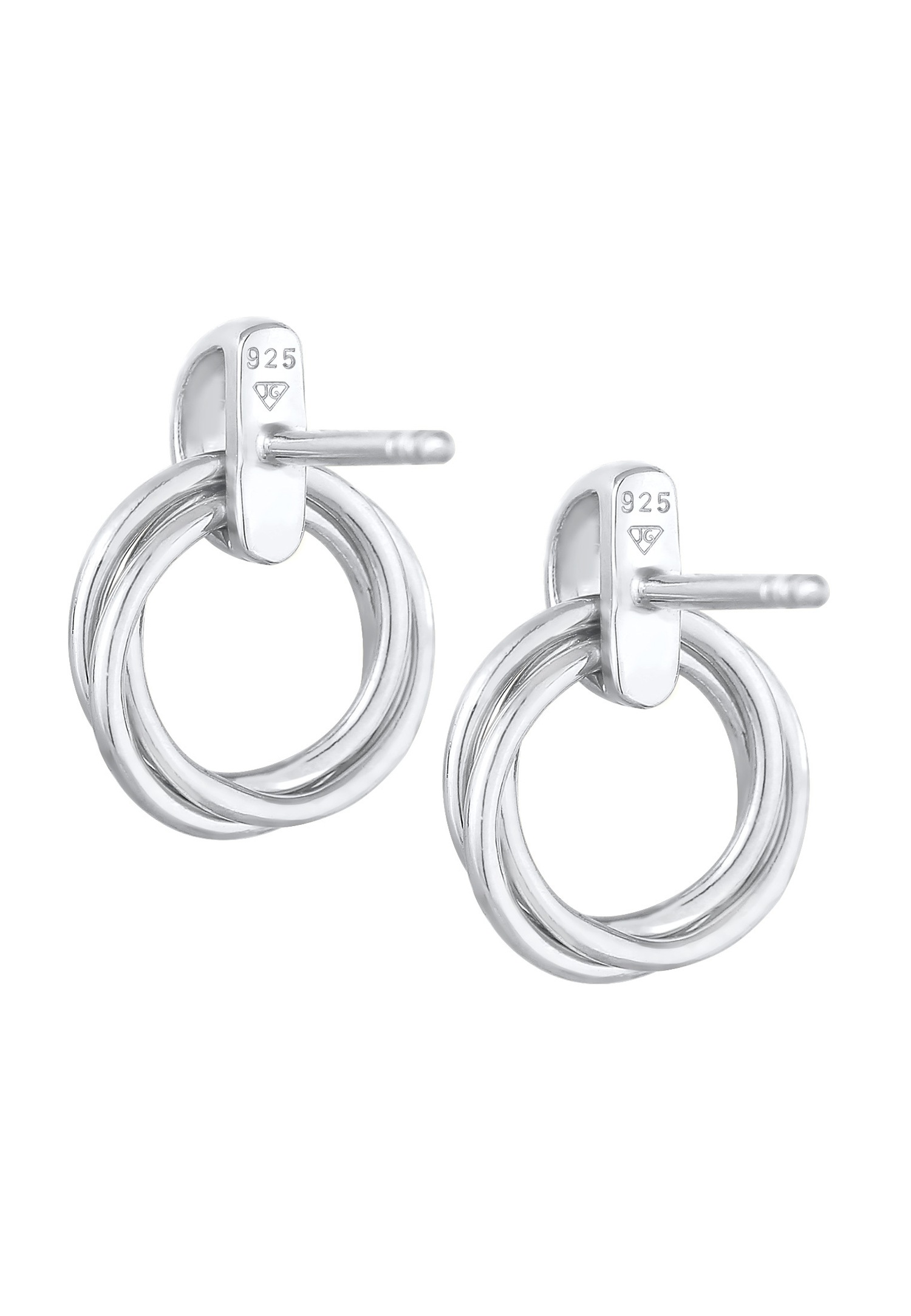 Elli Circles Blogger Trend naušnice za žene od 925 sterling srebra