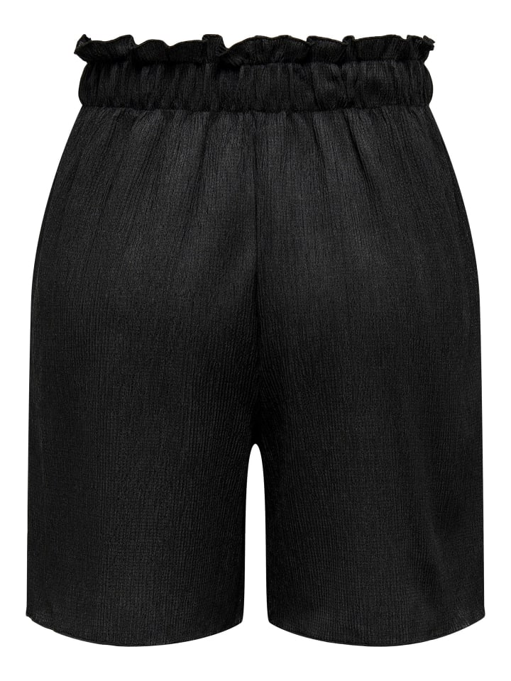 ONLY Shorts 'Dahlia' in Schwarz günstig kaufen