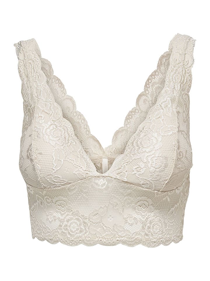 ONLY Bustier in Creme günstig kaufen