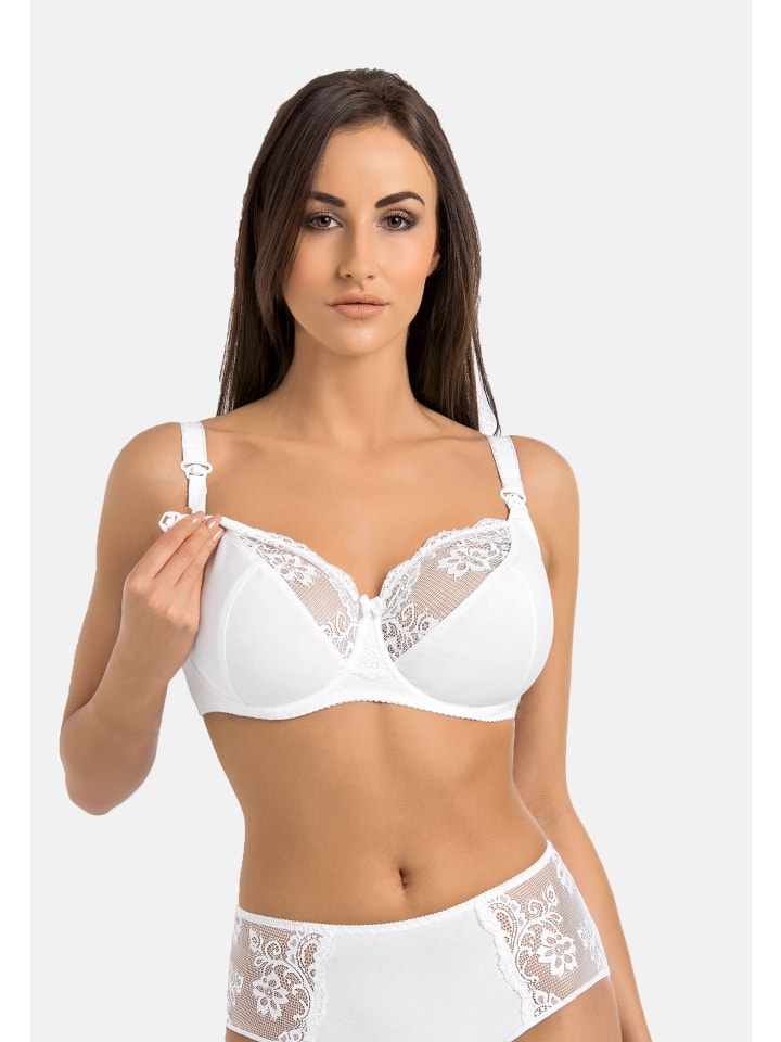 Teyli 3er Pack: Ungepolsterter Still-BH Anastasia Mama in mehrfarbig günstig kaufen