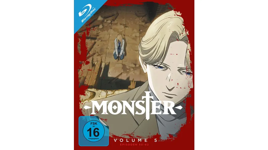 MONSTER - Volume 5 (Ep. 50-62) - Steelbook  [2 BRs]