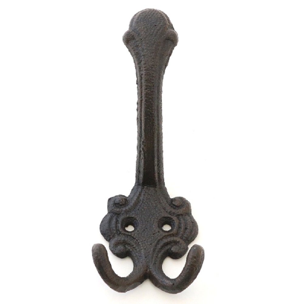 Linoows Wandhaken Nostalgie Wandhaken, Hut Haken, Garderobenhaken, alle Räume, (1-St), Wandhaken im Antikstil aus Gusseisen