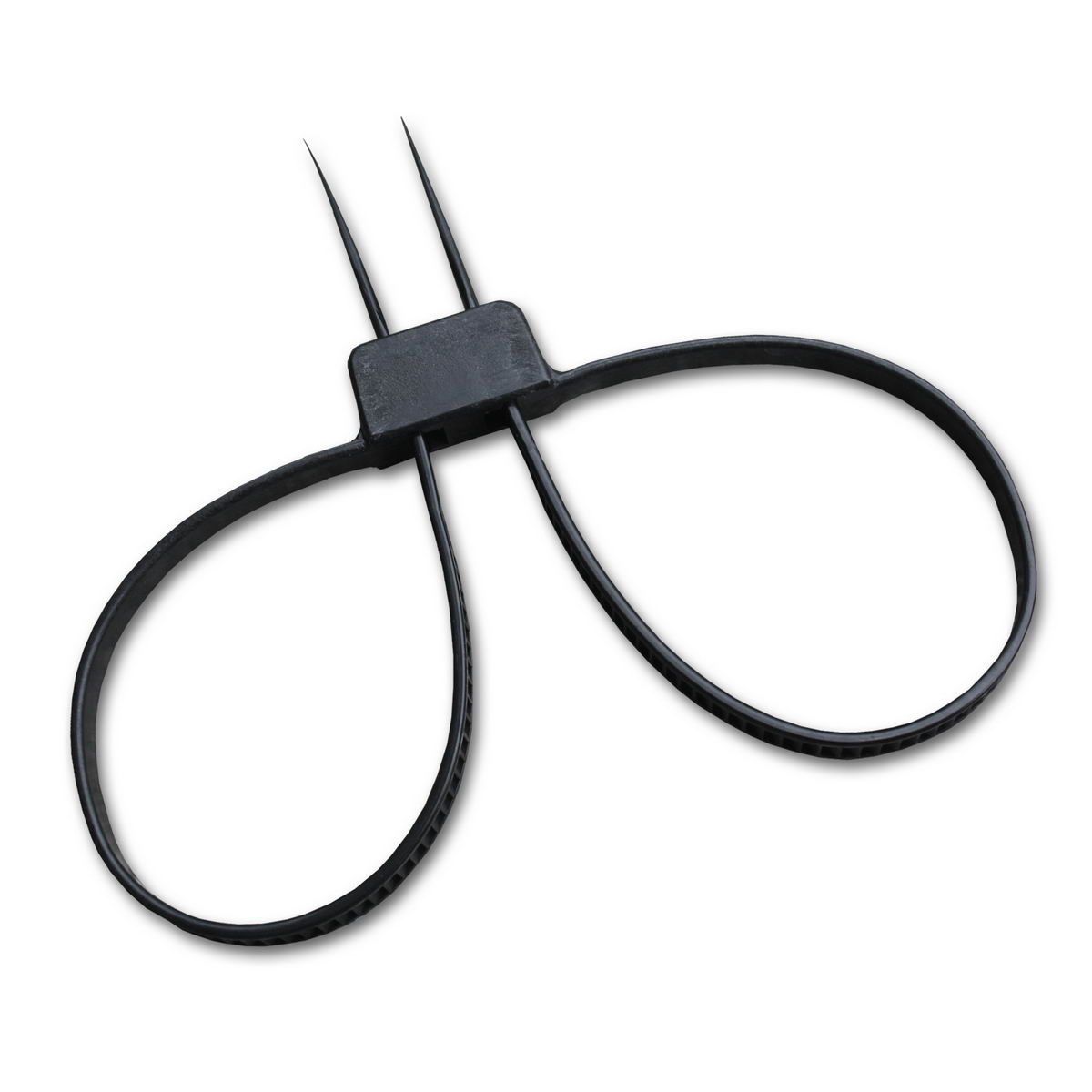 Plastik Handschelle Premium schwarz