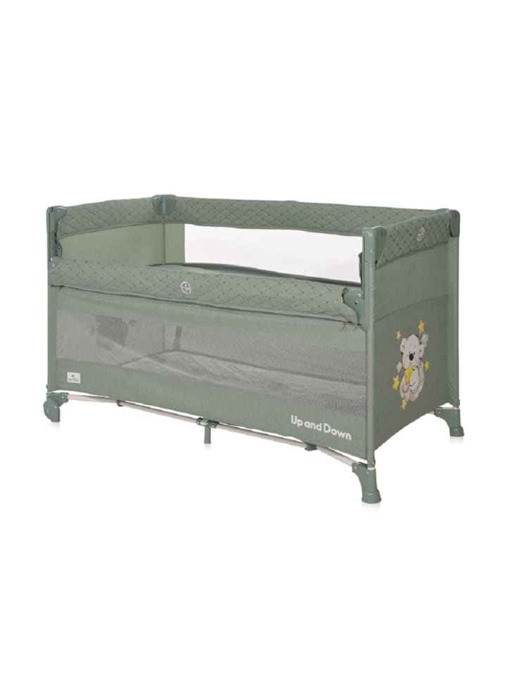 Lorelli Baby Reisebett Up´n Down, in grün günstig kaufen 60x120 cm