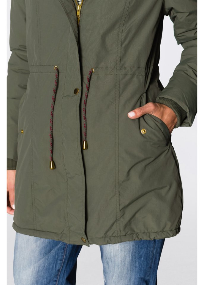 Parka mit Teddy-Futter
