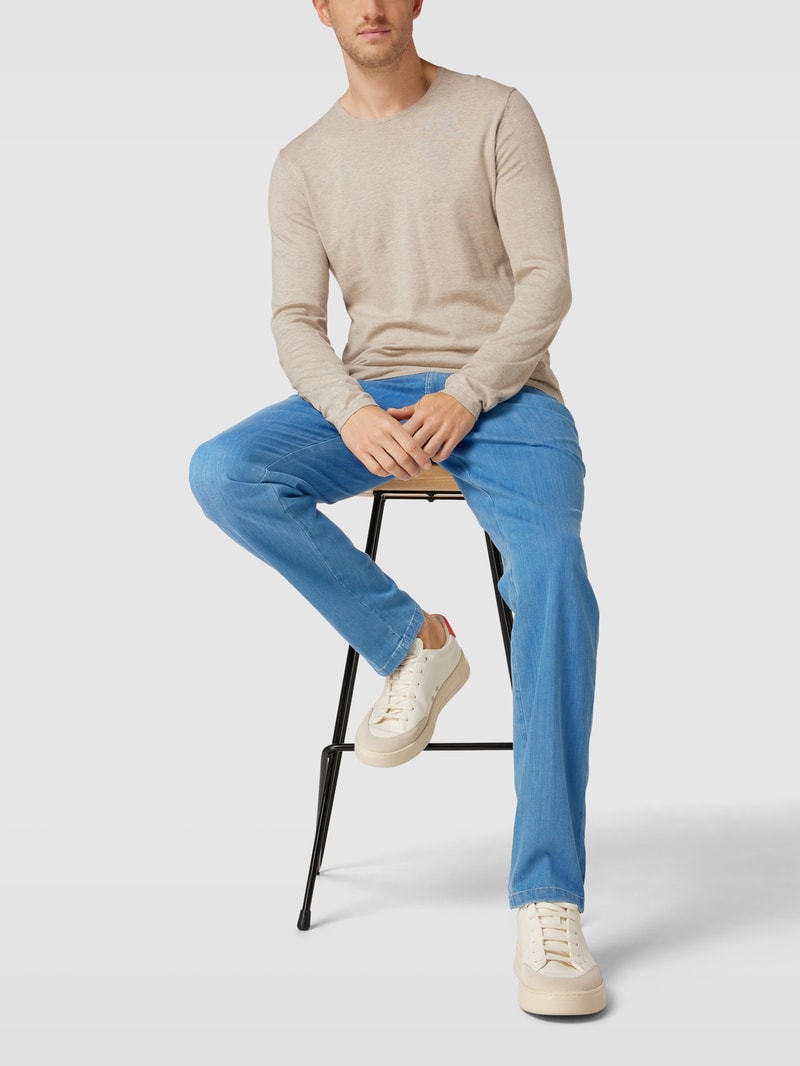 Jeans im 5-Pocket-Design Modell 'John' in hellblau
