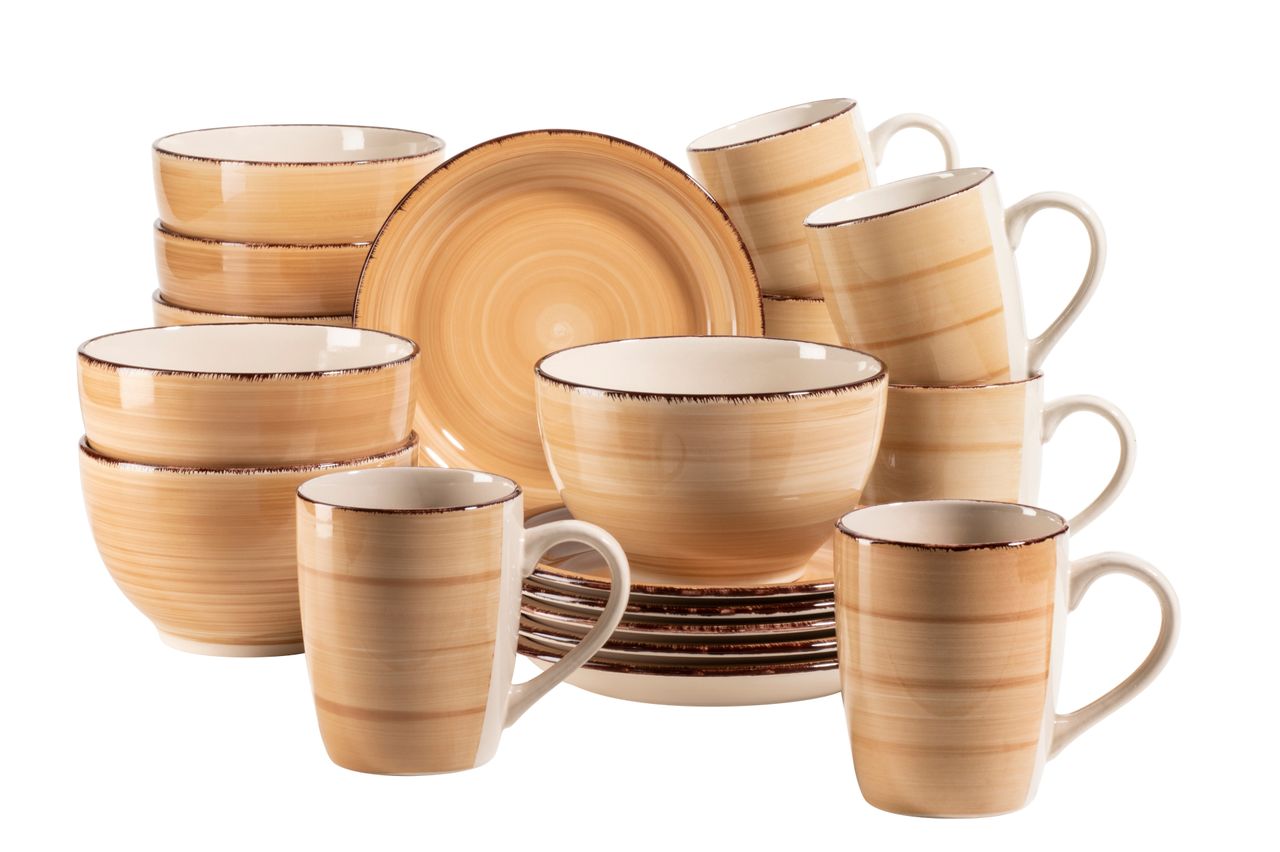 Mäser Serie Lumaca, Frühstücksset 18 teilig für 6 Personen