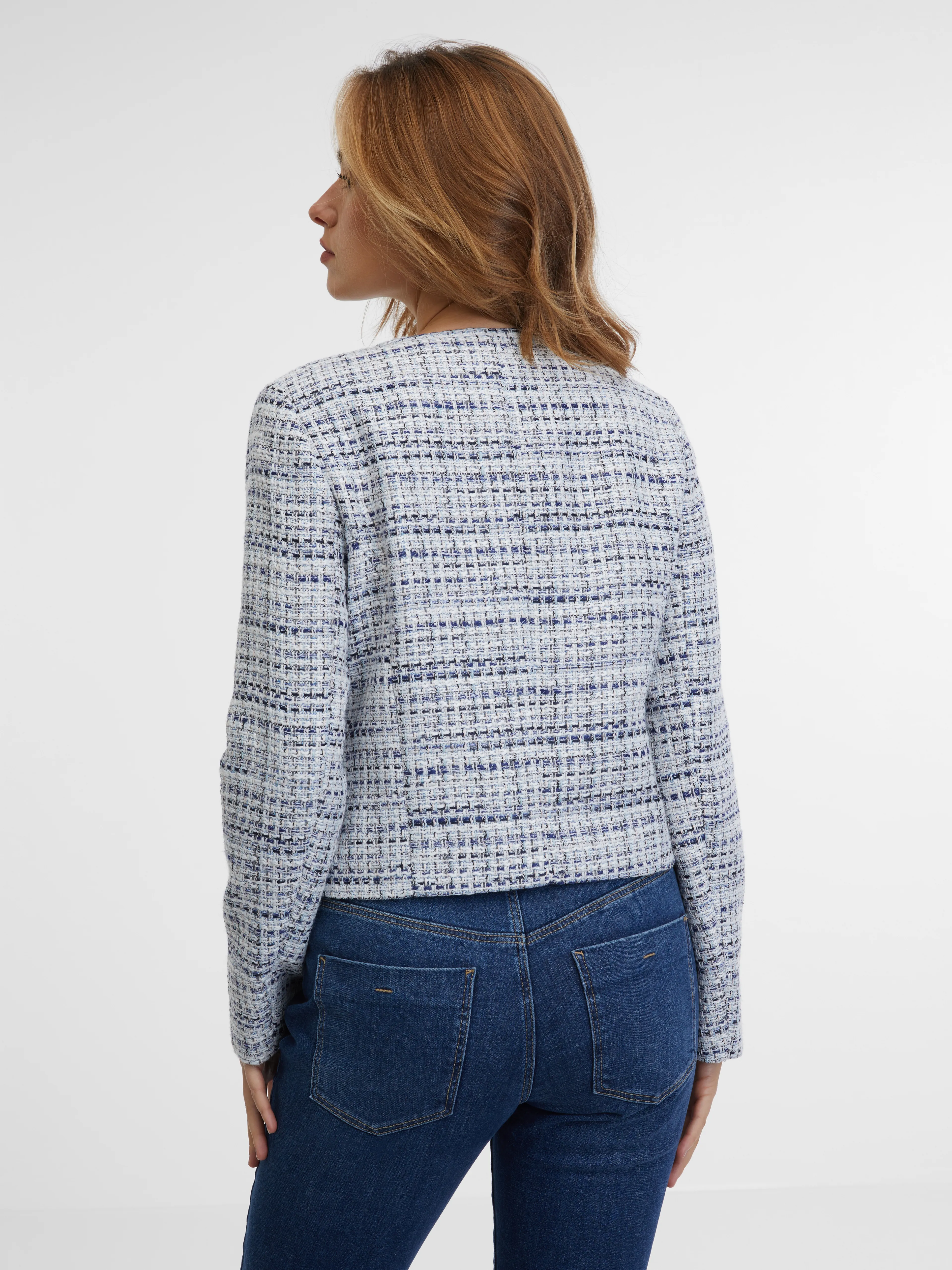 Blaue Damenjacke ORSAY