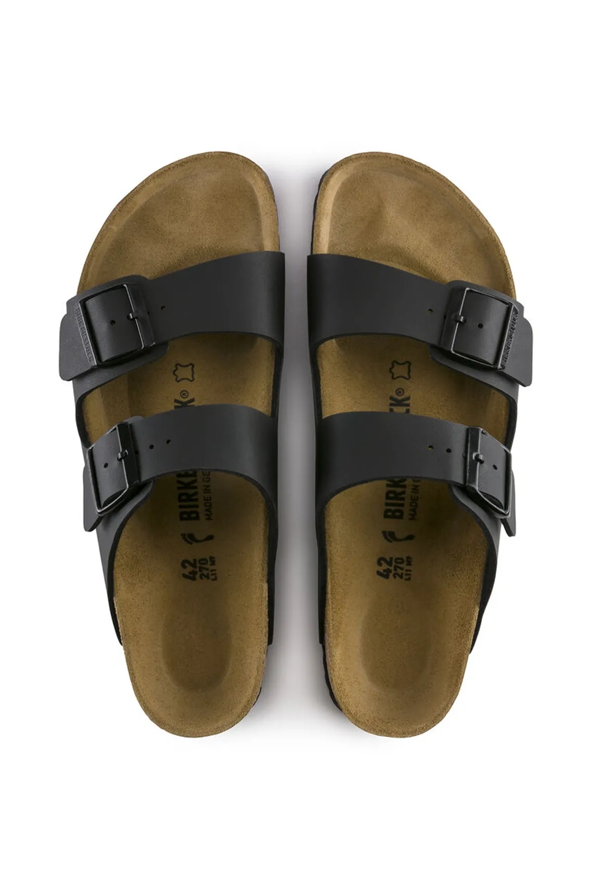 Birkenstock  Schwarze Unisex-Hausschuhe 51791