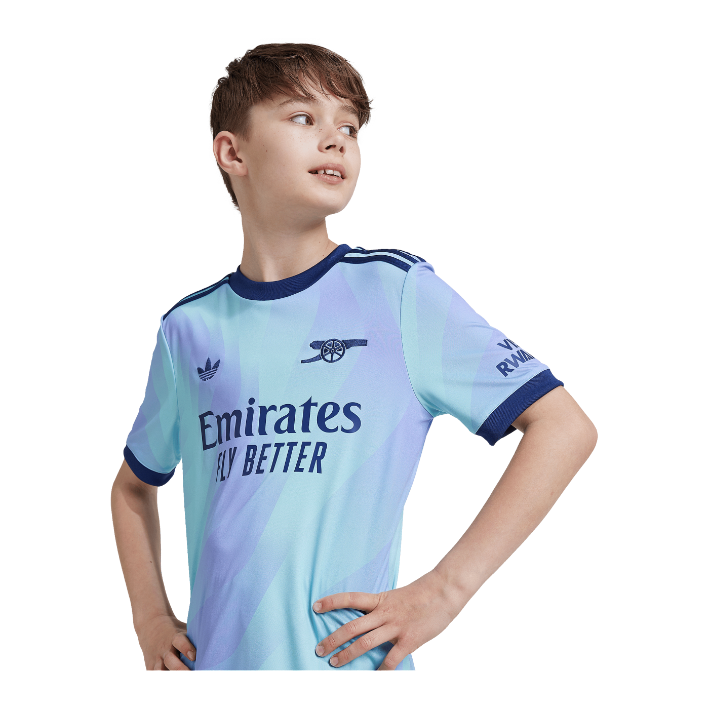 adidas FC Arsenal London Trikot 3rd 2024/2025 Kids Türkis