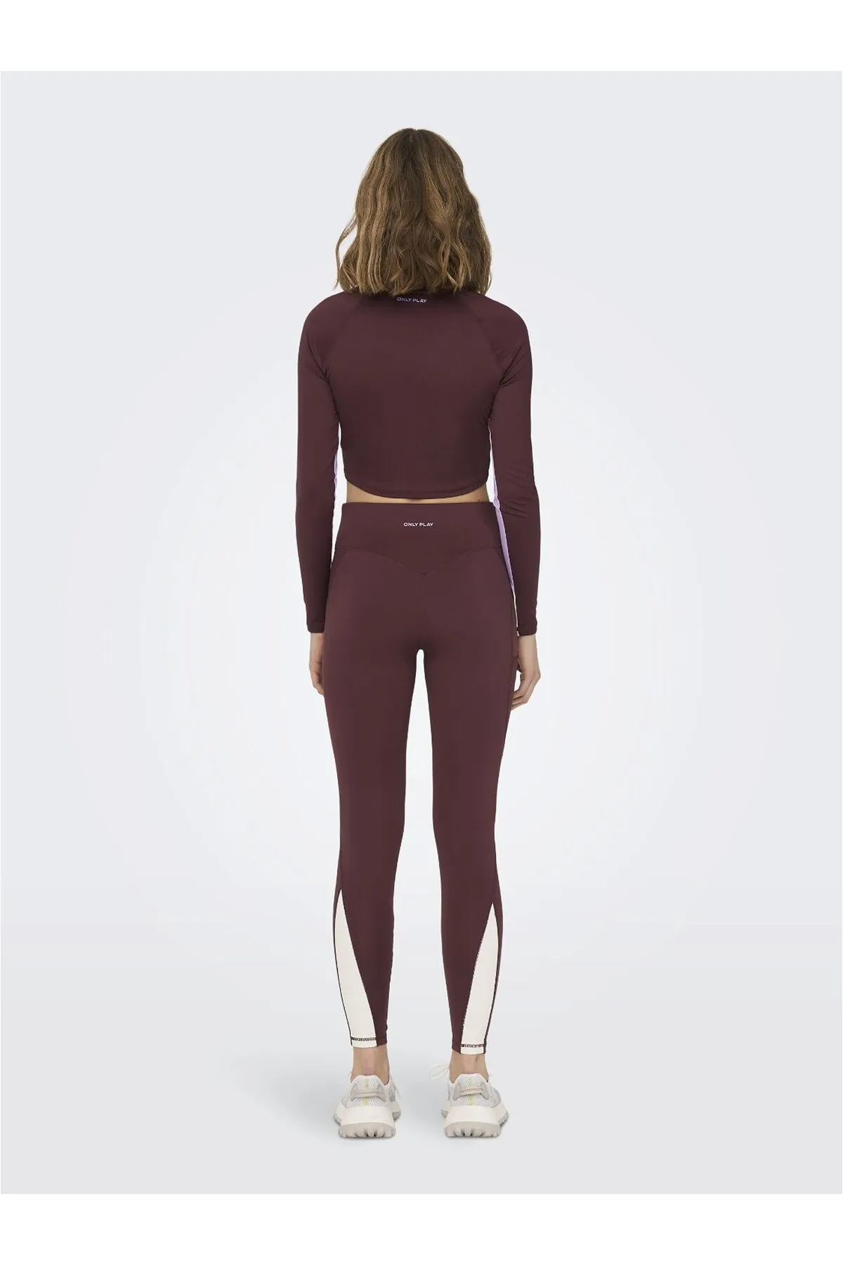 Only Play  Sport-Leggings - Lila - Mittlerer Bund