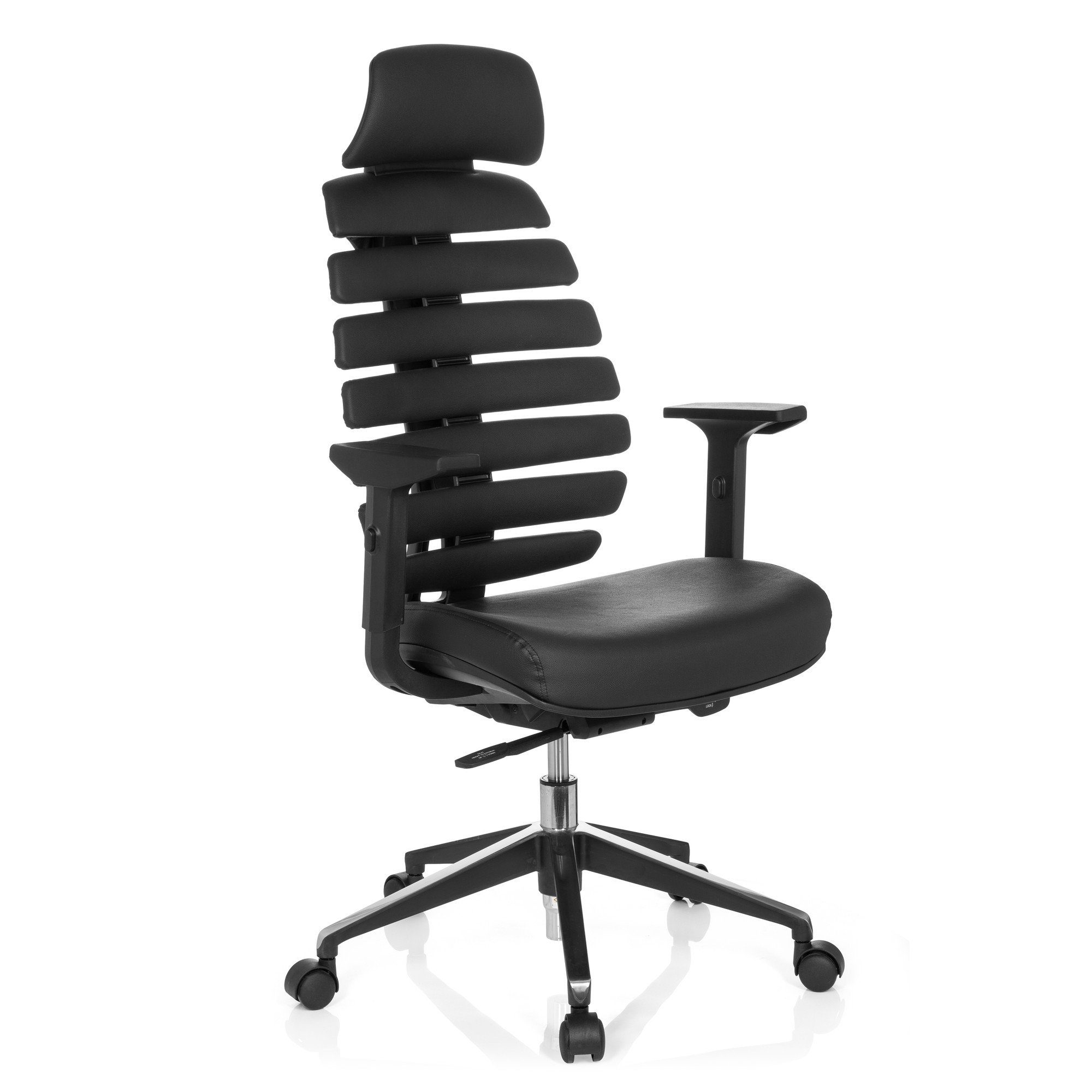 hjh OFFICE Drehstuhl Profi Bürostuhl ERGO LINE II PRO Leder (1 St), Schreibtischstuhl ergonomisch