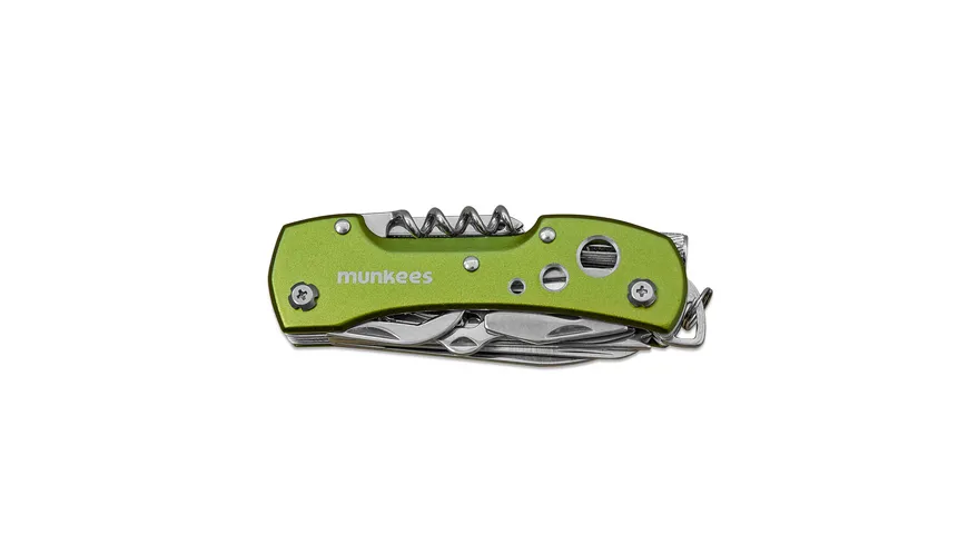munkees Taschenmesser LED grün