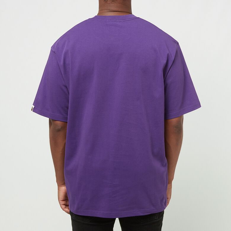 A Bathing Ape Triple Ape Head Tee purple