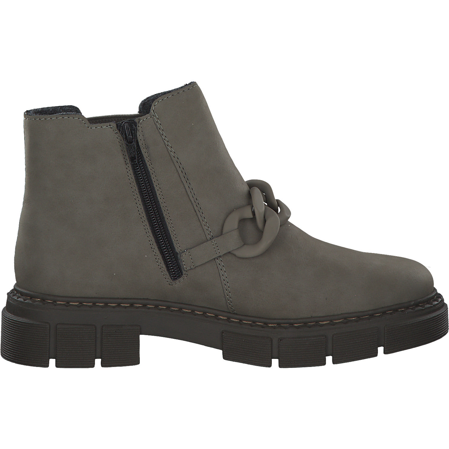 Rieker M3873, Stiefeletten, Damen, reed/reed
