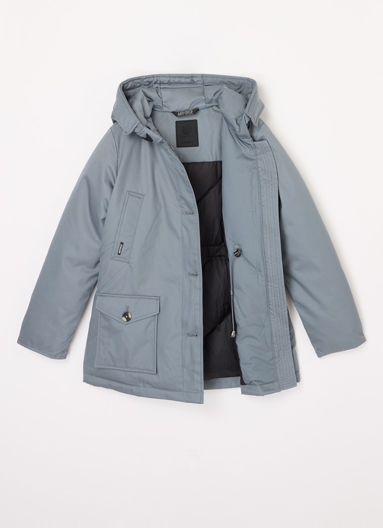 Airforce Classic polsterēta parka ar kapuci