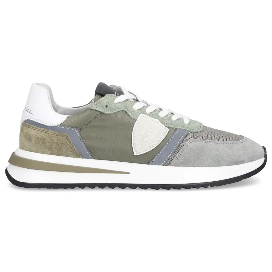 Philippe Model - Sneaker low TROPEZ 2.1 Veloursleder Textil - grün