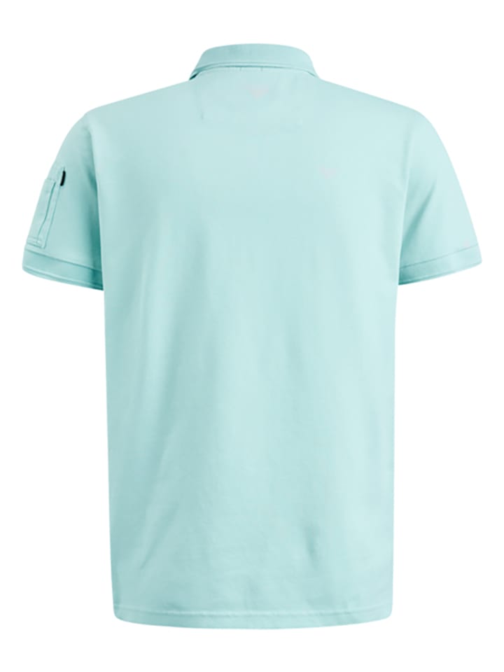PME Legend Poloshirt in Türkis günstig kaufen