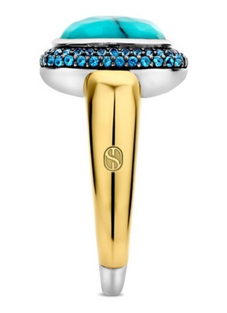 I FEEL YOU - inel Milano placat cu aur 12330TQ
