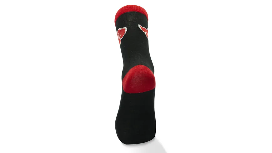 NARUTO SHIPPUDEN Socken Schwarz & Rot Akatsuki