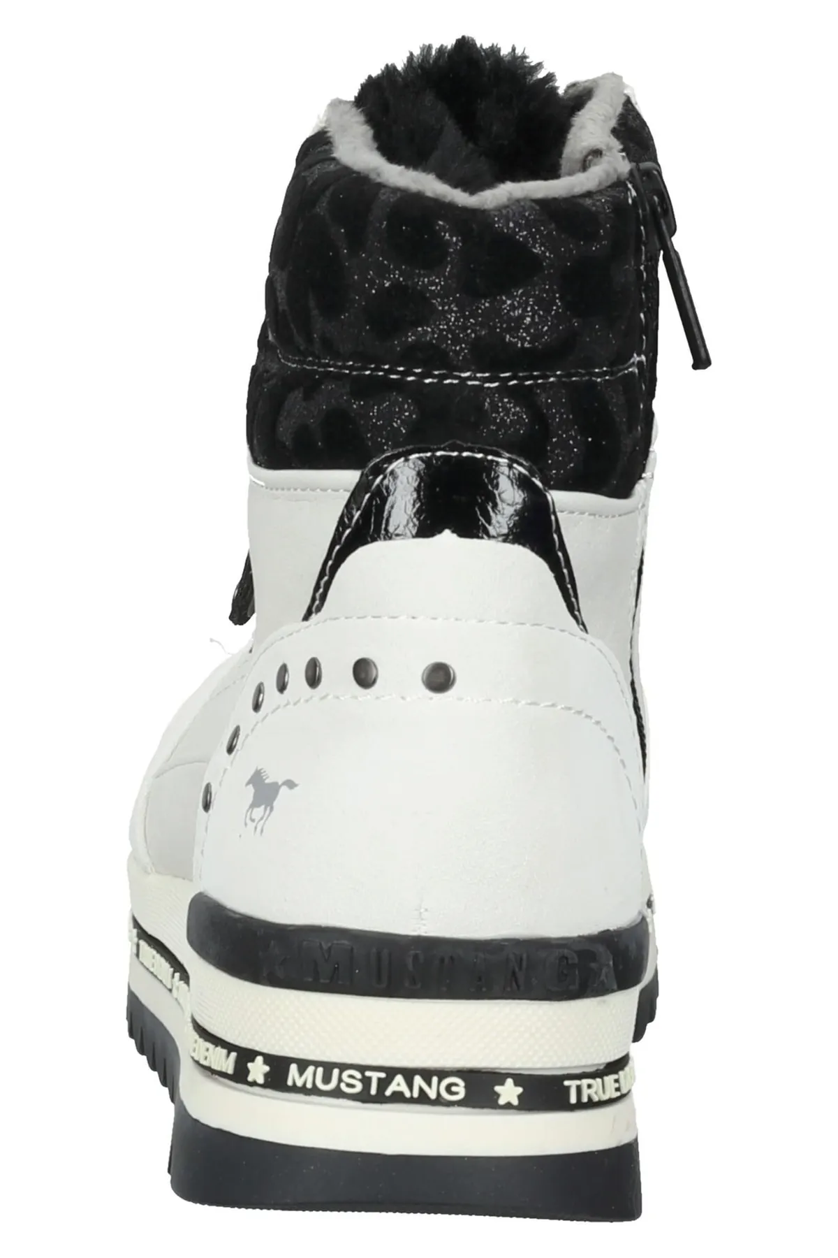 Mustang  Stiefelette - Blau - Flacher Absatz