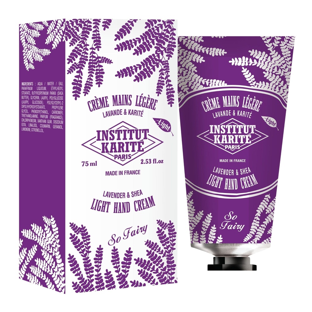 Institut Karité Paris Crème Mains Légère Karité So Fairy Lavande Crème Mains