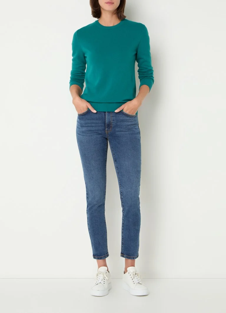 Maglione Benetton in lana merino a maglia fine