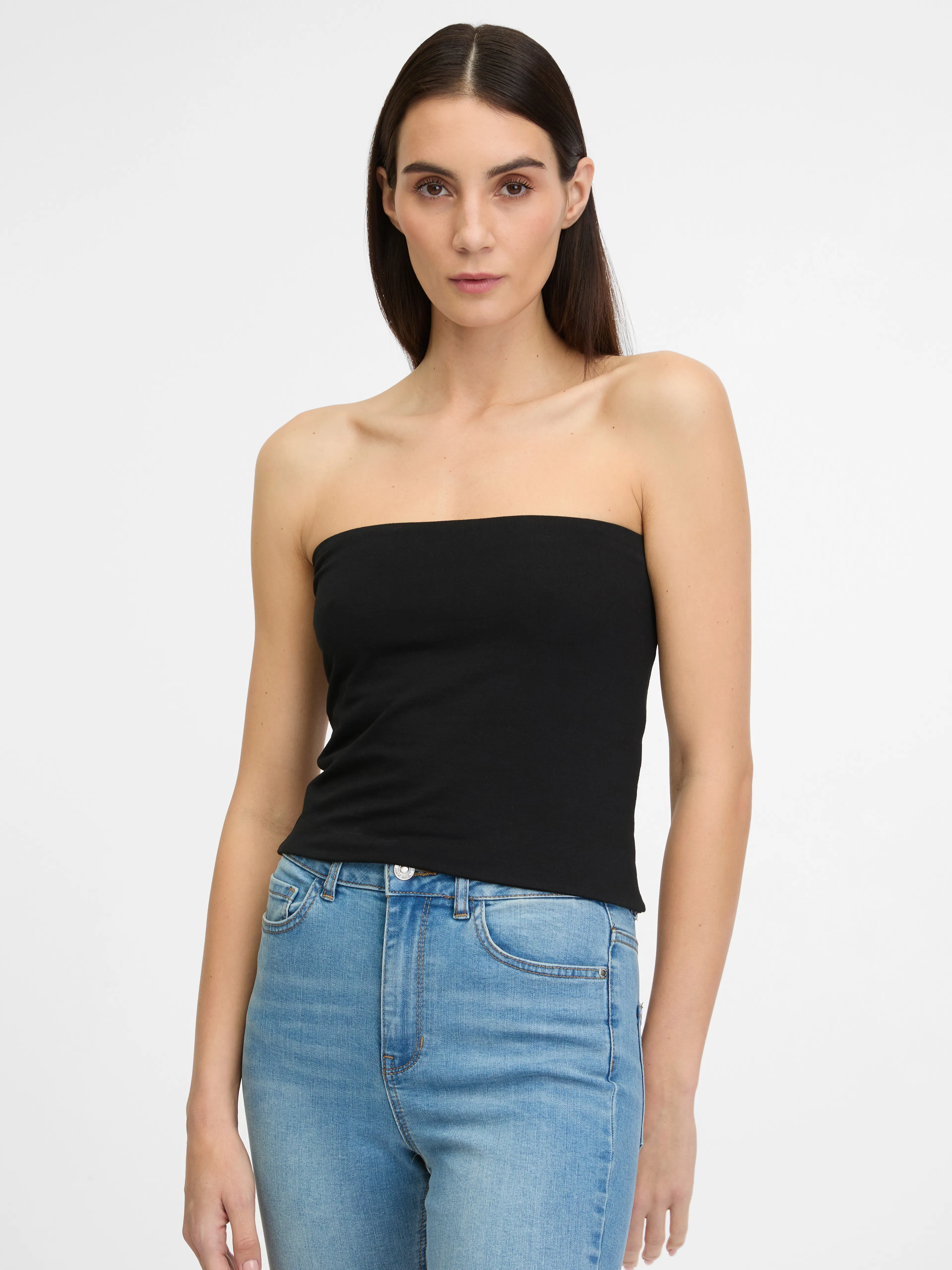 Schwarzes Damen-Tank-Top ORSAY