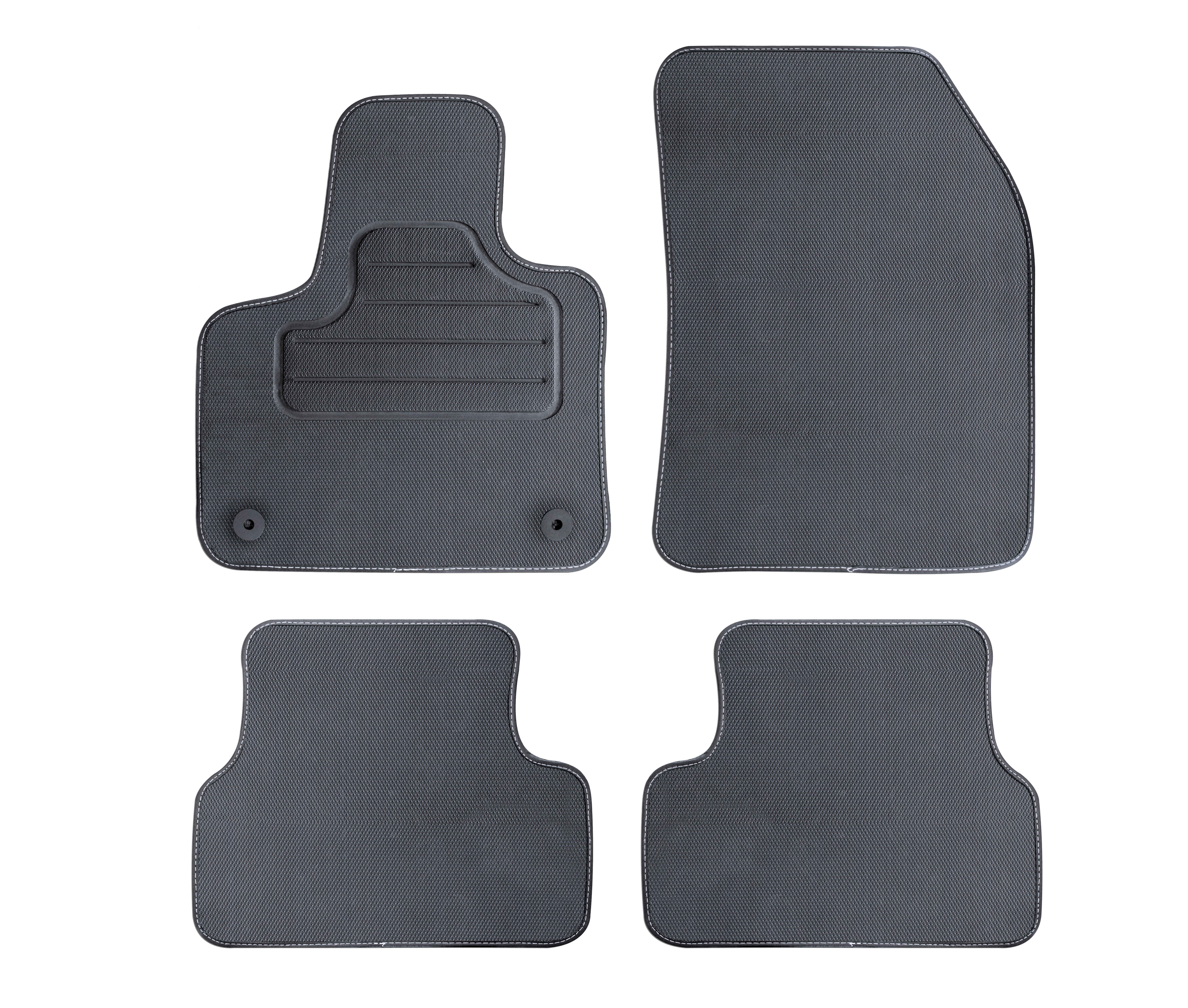 Passform PVC/TPR-Fußmatten von NORAUTO, 4 Matten für VW Golf 6 (10/2003 - 11/2013) - ATU