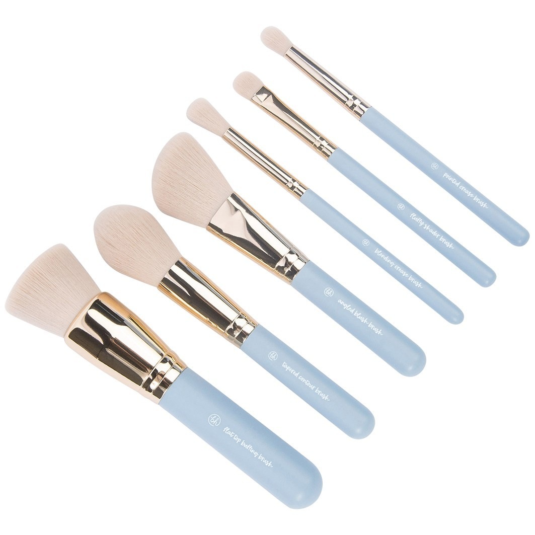 Travel Series: Escapade - 6 Piece Mini Face & Eye Brush Set with Bag