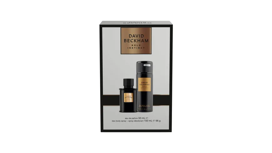 DAVID BECKHAM Bold Instinct Eau de Parfum + Deodorant Spray Geschenkpackung
