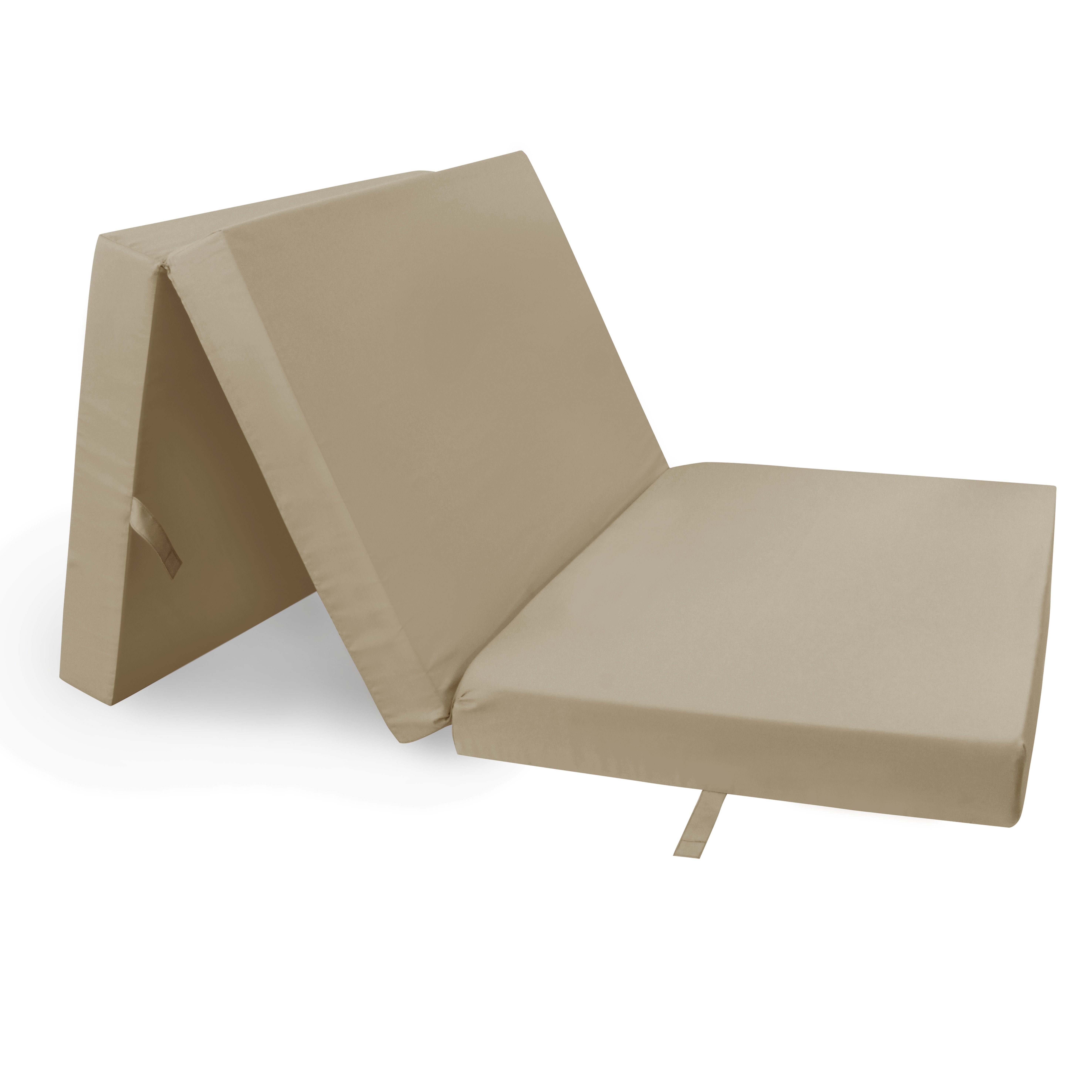 Klappmatratze HERLAG Klappmatratze Junior (Klapp-Matratze, Farbe beige, Maße, Herlag