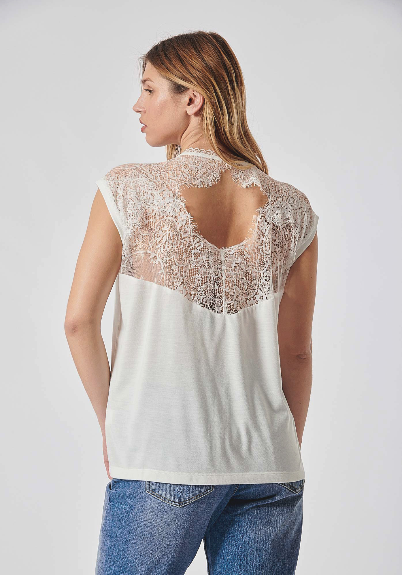 FAITH  T-shirt blanc femme