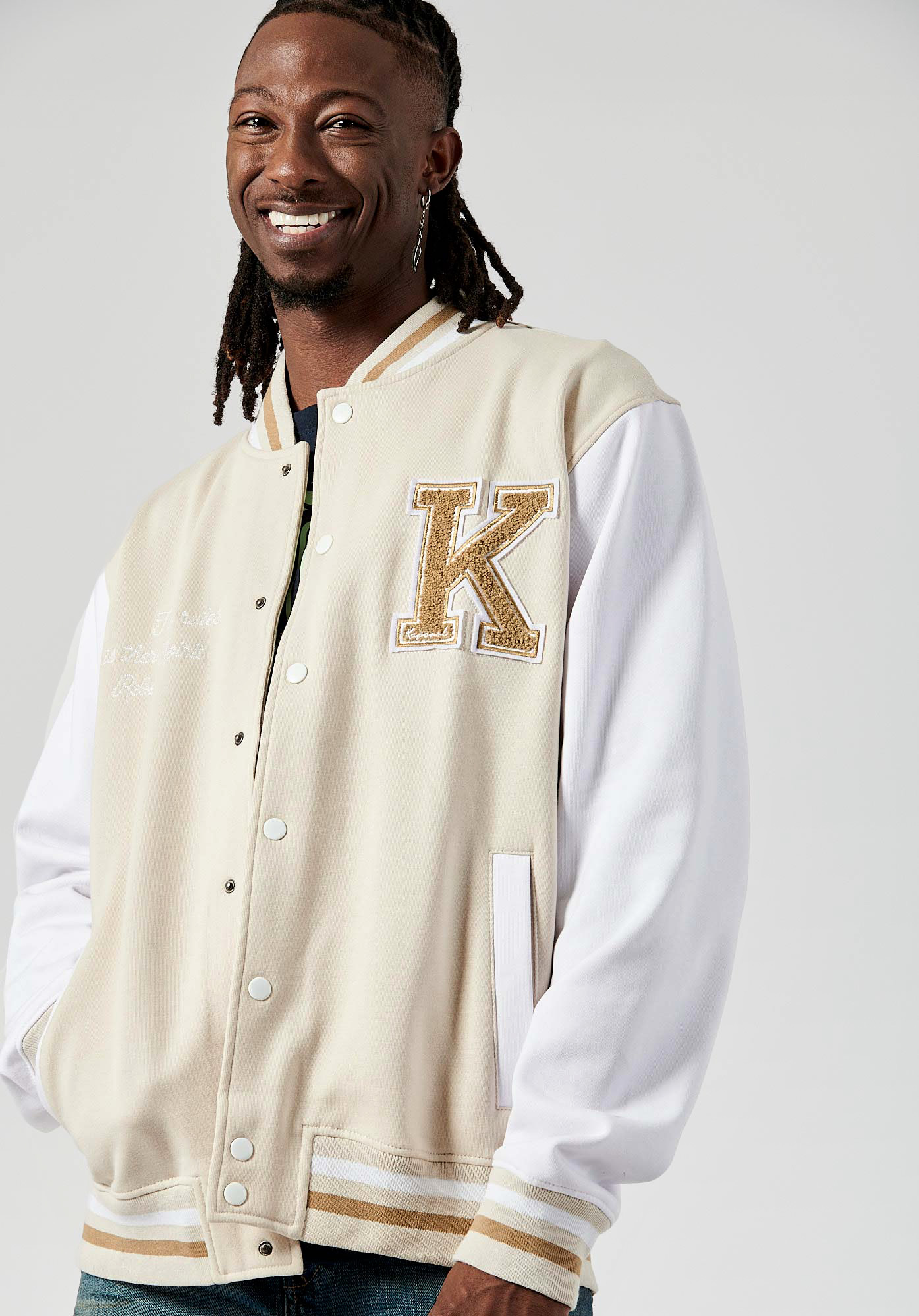 BILLY  Blouson léger style université homme