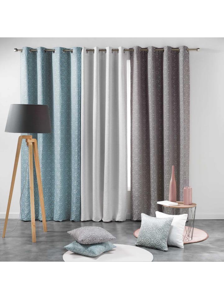 Douceur d’Intérieur Vorhang in grau günstig kaufen onesize