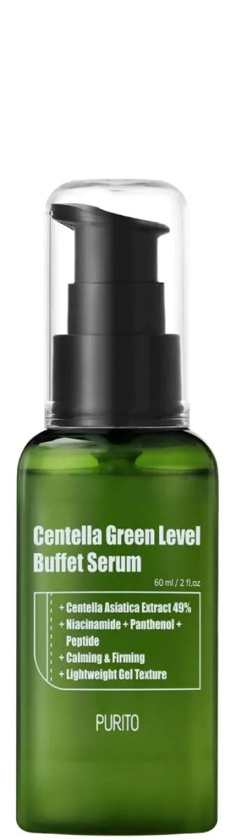 „Purito Centella Green Level“ regeneruojamasis veido serumas su azijine centele