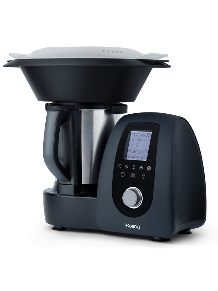 HKoenig Multifunktions-Küchenmaschine HK8  in Schwarz günstig kaufen onesize