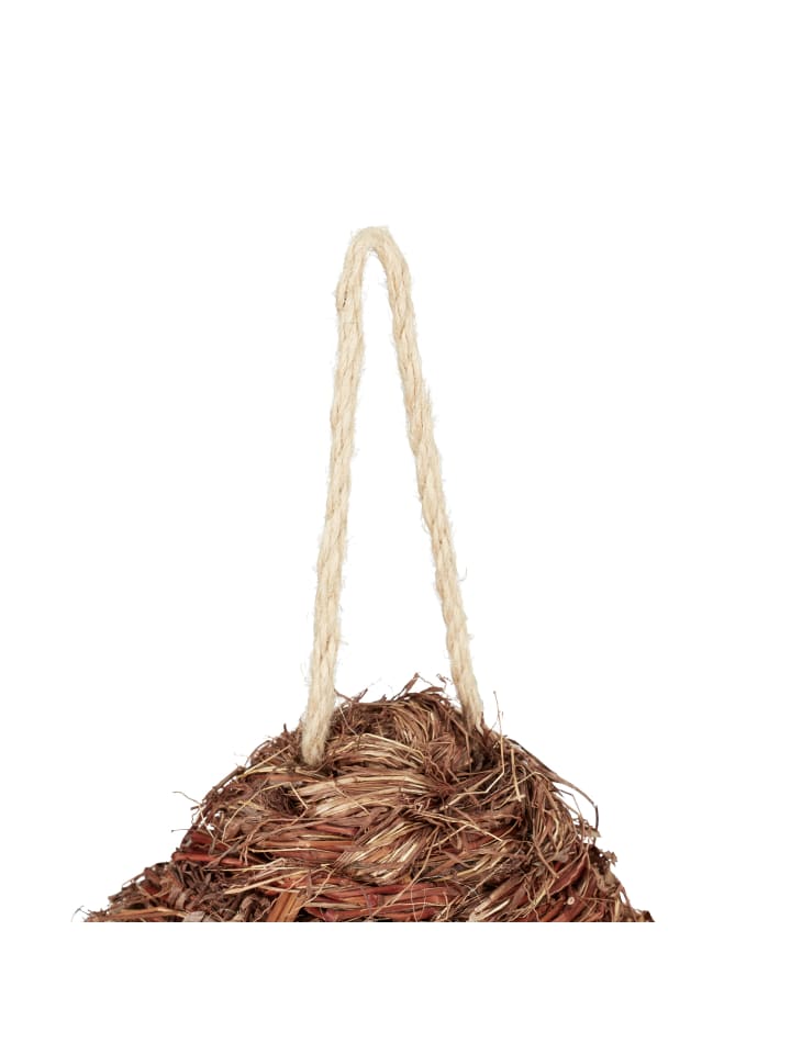 relaxdays Vogelnest für Käfig in Natur - (B)17 x (H)22 x (T)15 cm günstig kaufen onesize
